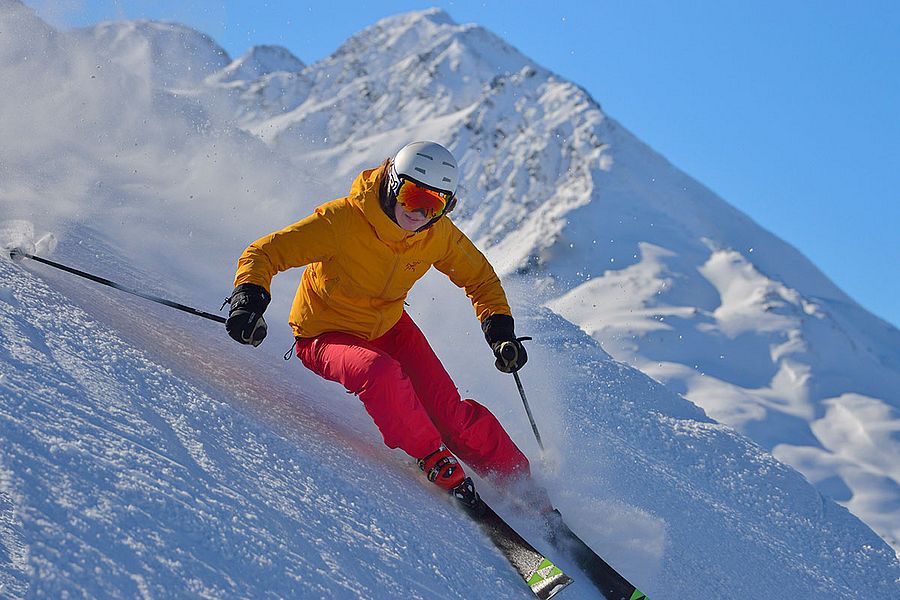 Ski-in & ski-out at Hotel Lenz