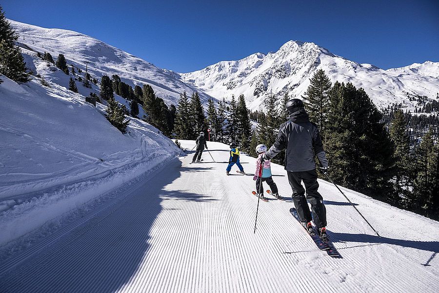 Skiurlaub mit der Familie oder Freunden
